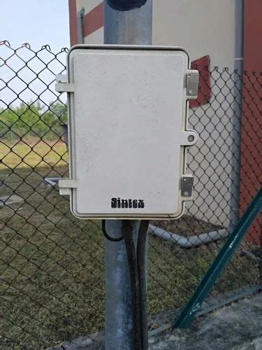 how to mount electric junction box on a round pole|sintex junction box price list.